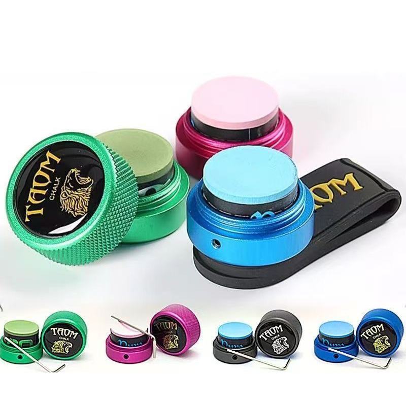 Chalk Bag - Professionelles Billard-Zubehör: Magnetischer Kreidehalter aus Gummi,