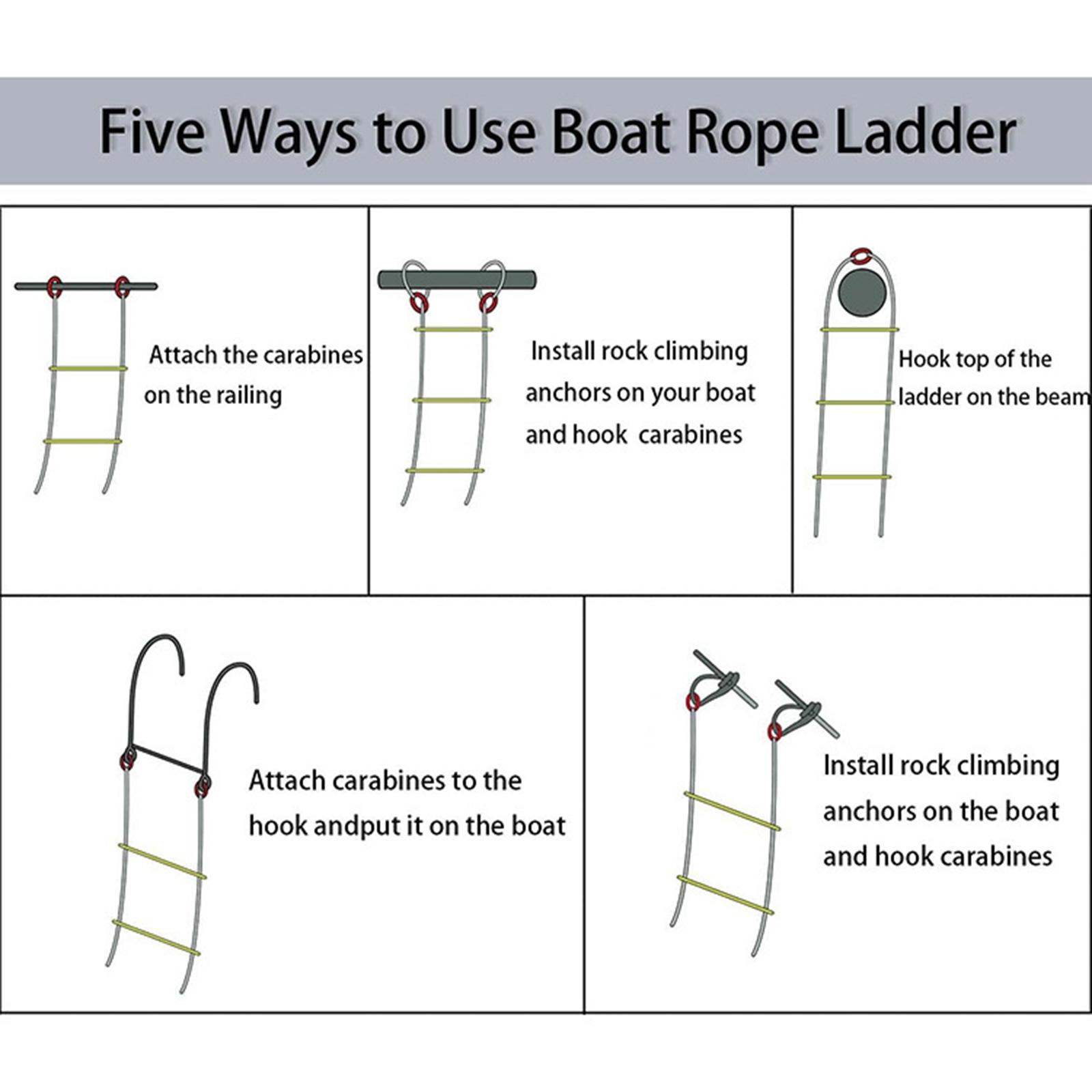 Tragbare Marine-Seil-Leiter mi – Rope Climb Bewertung und Preis