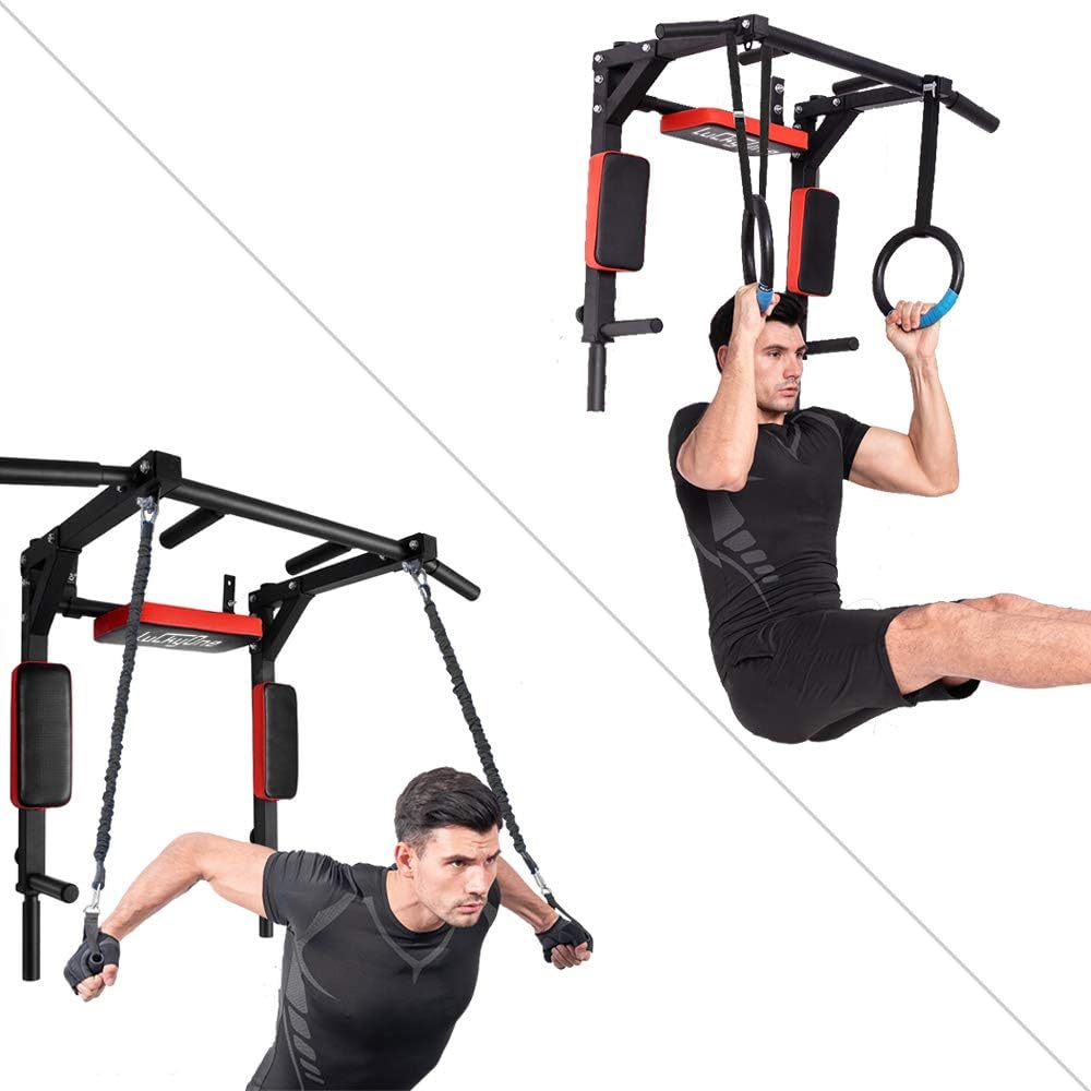Wandmontierte Mehrzweck-Klimmz – Pull Up Bar Bewertung und Preis