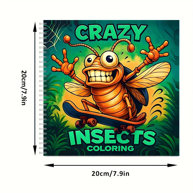 Verrücktes Insekten-Malbuch mi – Chalk Bag Bewertung und Preis